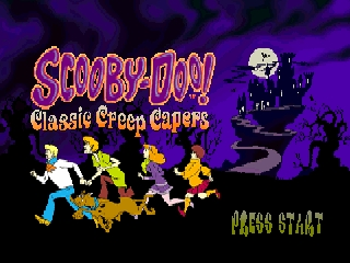 Scooby-Doo! - Classic Creep Capers (USA) Title Screen